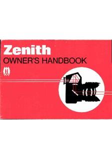 Zenith EM manual. Camera Instructions.